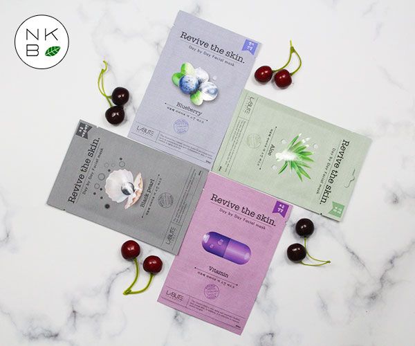 LABUTE REVIVE THE SKIN BLACK PEARL MASK - Mặt Nạ Ngọc Trai Đen