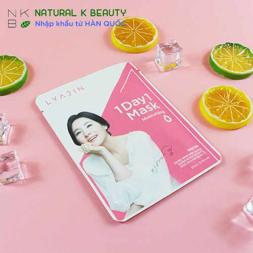 LYAJIN 1 DAY 1 MOISTURIZING MASK- Mặt NẠ lLyajin 1 ngày 1 dưỡng ẩm