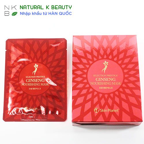 SELECTION PRESTIGE GINSENG NOURISHING MASK - Mặt nạ Nhân Sâm