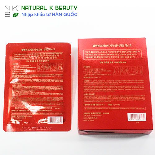 SELECTION PRESTIGE GINSENG NOURISHING MASK - Mặt nạ Nhân Sâm