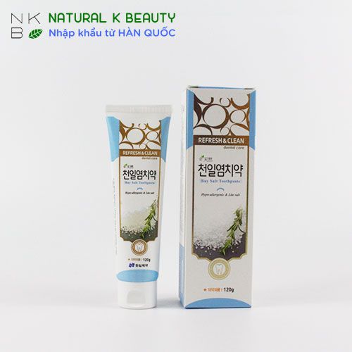 REFRESH & CLEAN BAY SALT- Kem Đánh Răng Muối Biển