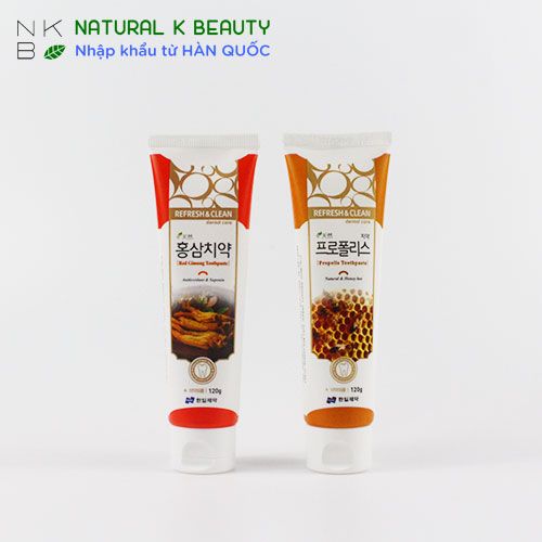  REFRESH & CLEAN RED GINSENG TOOTHPASTE - Kem đánh răng Hồng Sâm (Best Seller) 