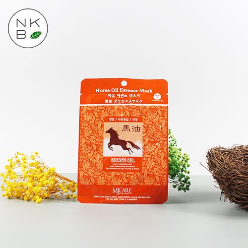 MJCARE HORSE OIL ESSENCE MASK - Mặt nạ dầu ngựa