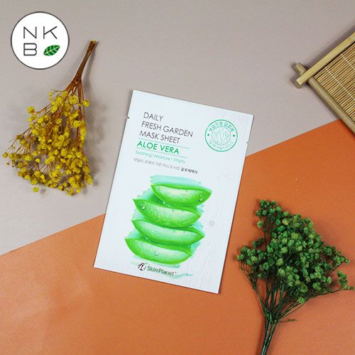 SKIN PLANET DAILY FRESH ALOE VERA MASK - Mặt Nạ Lô Hội
