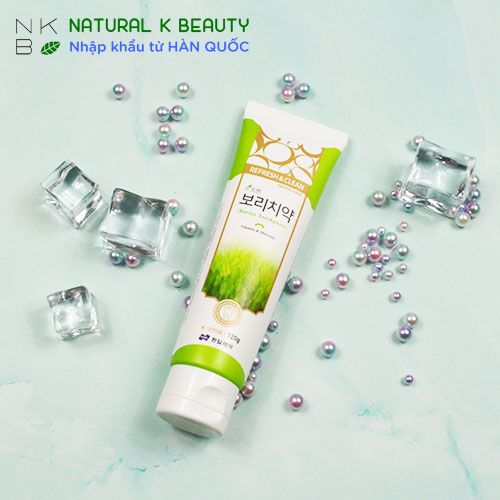 REFRESH & CLEAN BARLEY TOOTHPASTE - Kem Đánh Răng Lúa Mạch