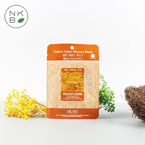 MJCARE YELLOW OCHER ESSENCE MASK - Mặt nạ Đất sét vàng