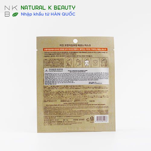 MIJIN COENZYME Q10 MASK - Mặt nạ coenzyme Q10