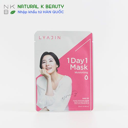 LYAJIN 1 DAY 1 MOISTURIZING MASK- Mặt NẠ lLyajin 1 ngày 1 dưỡng ẩm