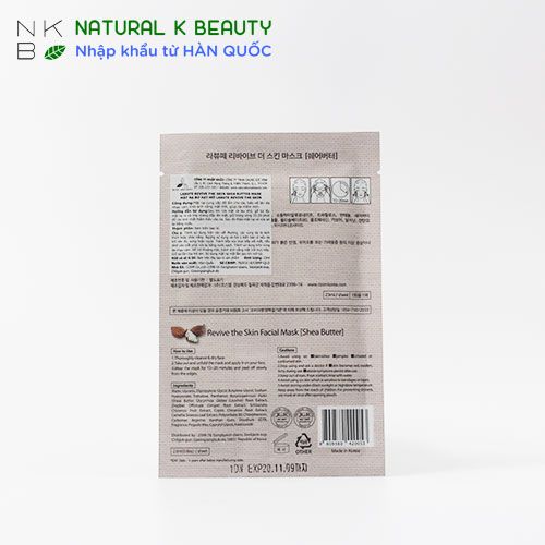 LABUTE REVIVE THE SKIN SHEA BUTTER MASK - Mặt nạ Bơ hạt mỡ
