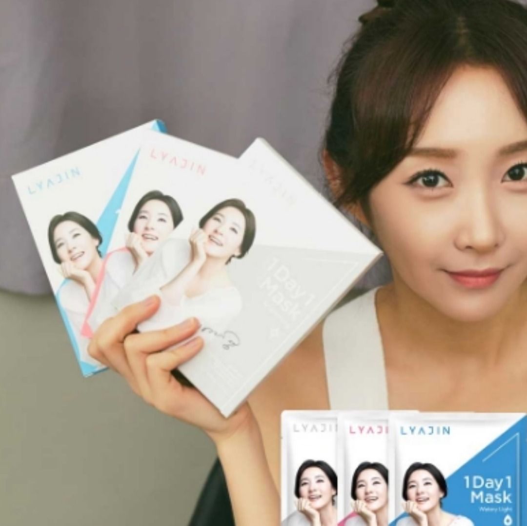 LYAJIN 1 DAY 1 BRIGHTENING MASK - Mặt nạ Lyajin 1 ngày 1 sáng da