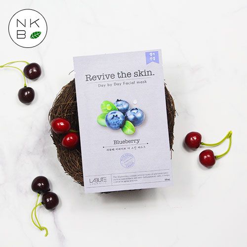LABUTE REVIVE THE SKIN BLUEBERRY MASK - Mặt Nạ Việt Quất