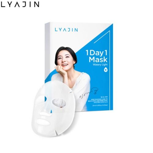 LYAJIN 1 DAY 1 WATERY LIGHT MASK - Mặt nạ 1 ngày 1 cấp nước Lyajin
