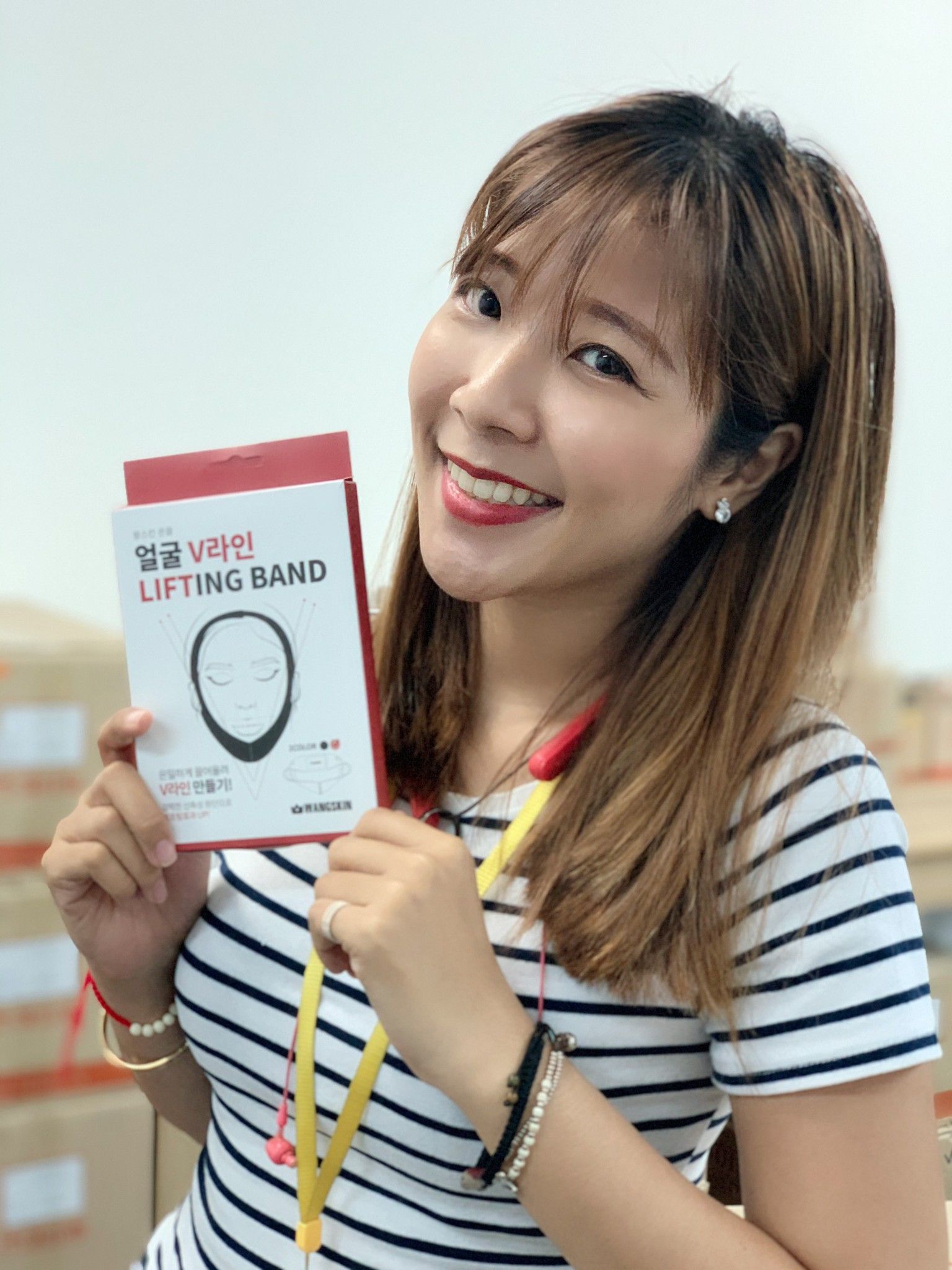 WANGSKIN LIFTING BAND ( Băng nâng mặt V-line)