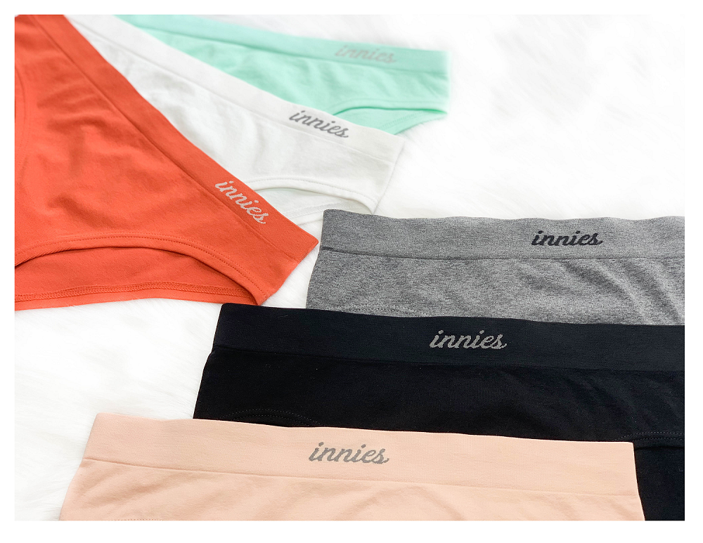 Quần lót nữ Innies seamless - Hipster - Đen