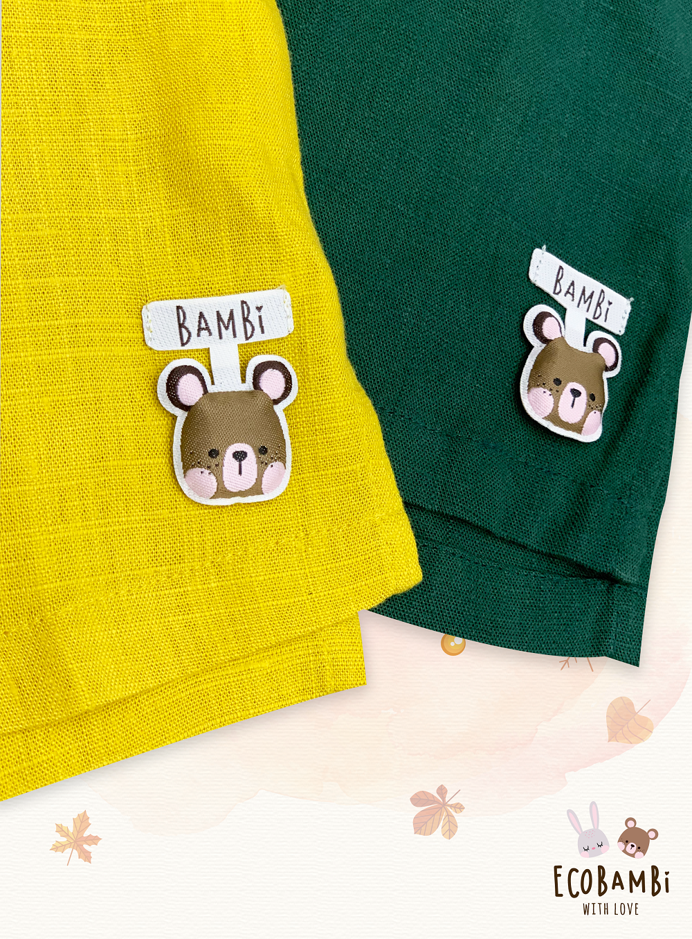 Áo linen cổ chữ V unisex