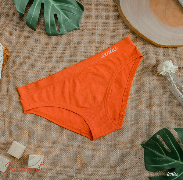 Combo 3 quần lót nữ Innies (Cam - Trắng - Mint)