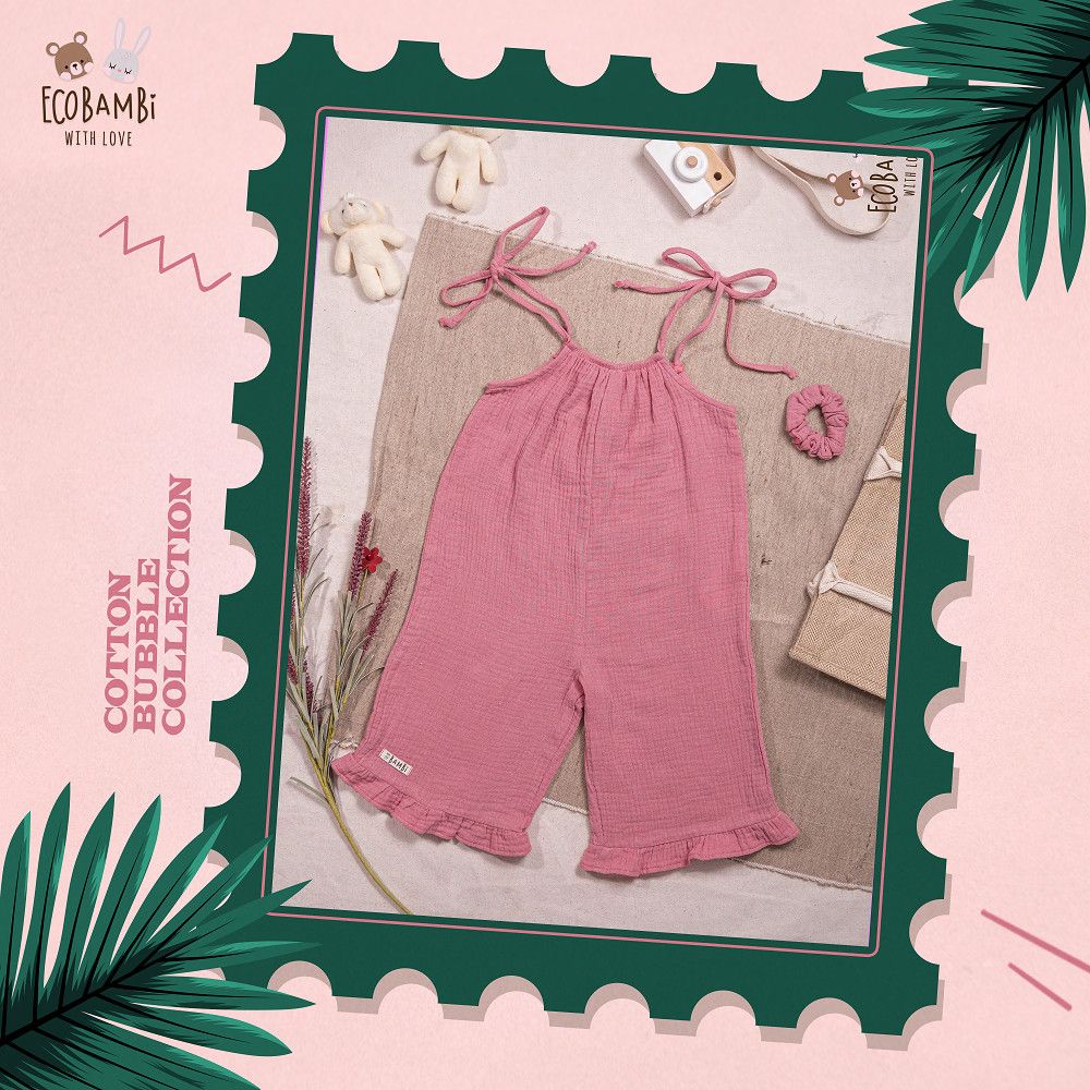 Jumpsuit Pinocchio cotton bubble