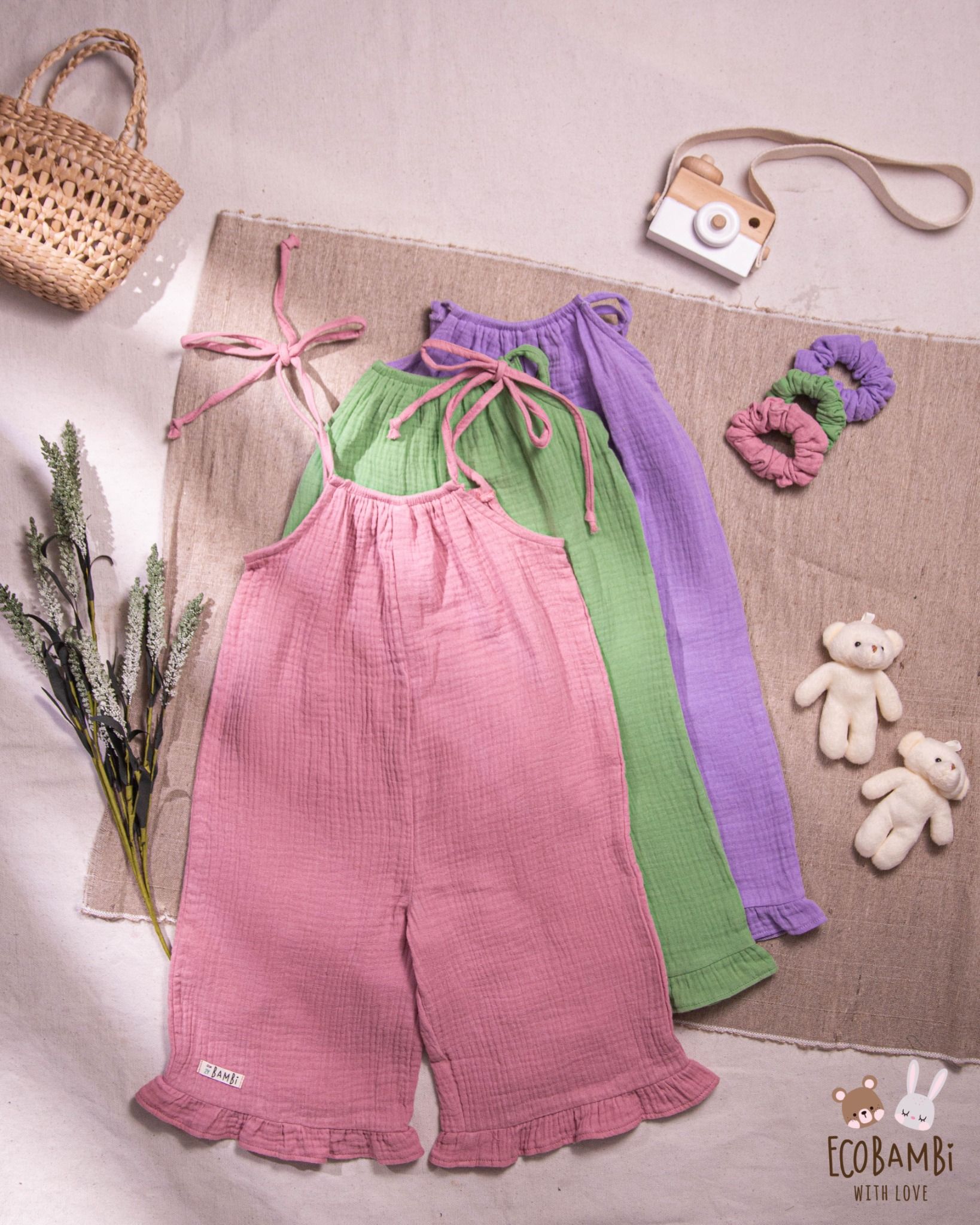 Jumpsuit Pinocchio cotton bubble