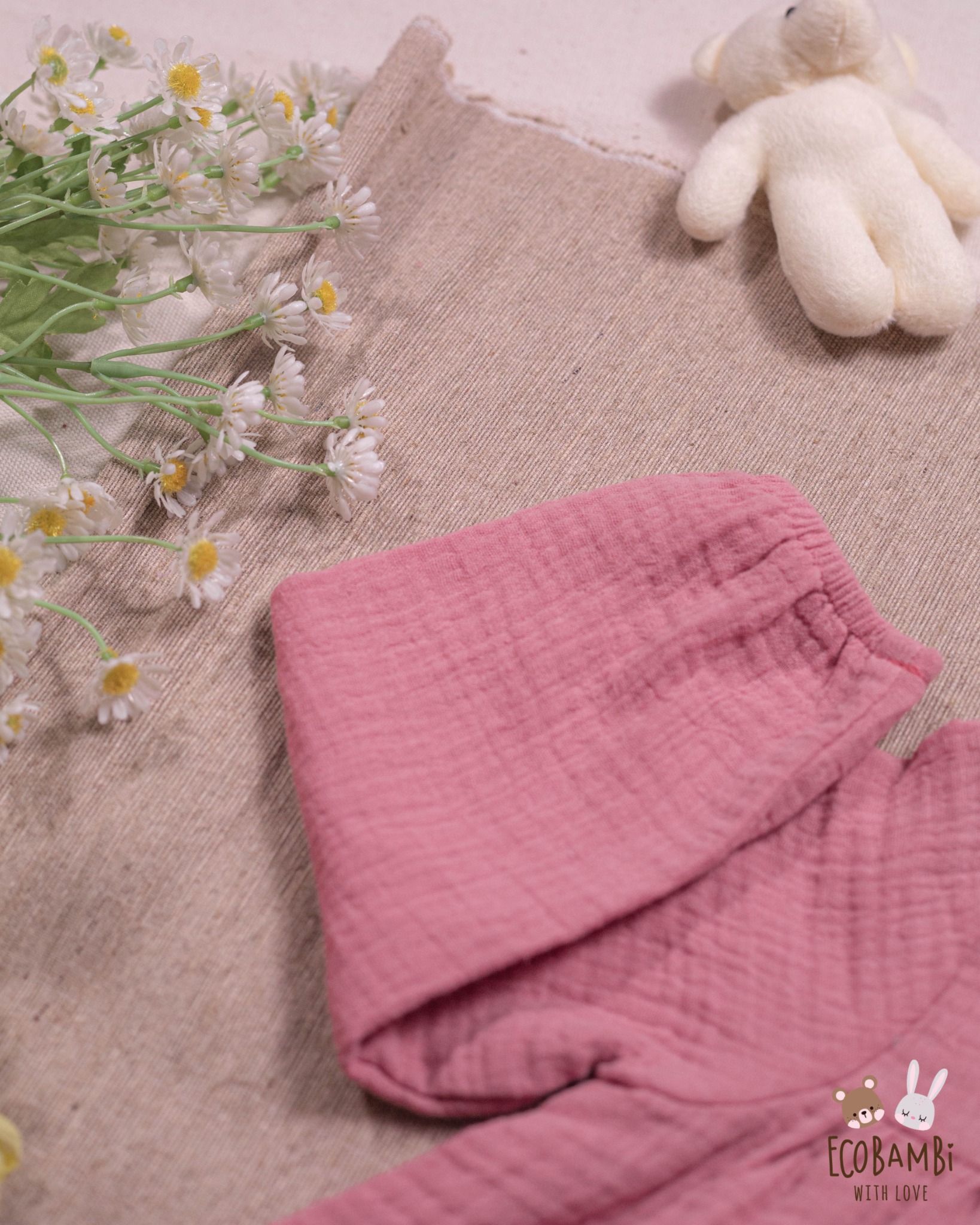 Áo khoác dáng baby doll cotton bubble