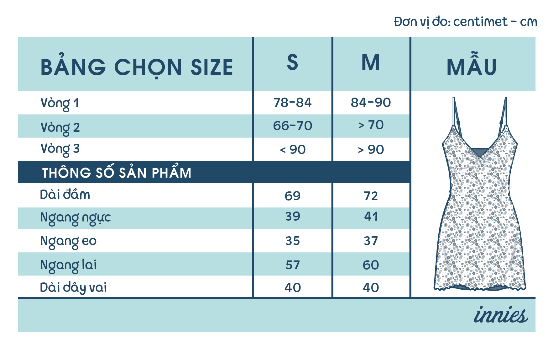Đầm nữ 2 dây in hoa nhí nhún ngực chất vải thun cotton co giãn và đàn hồi tốt - Innies - 8935334000773
