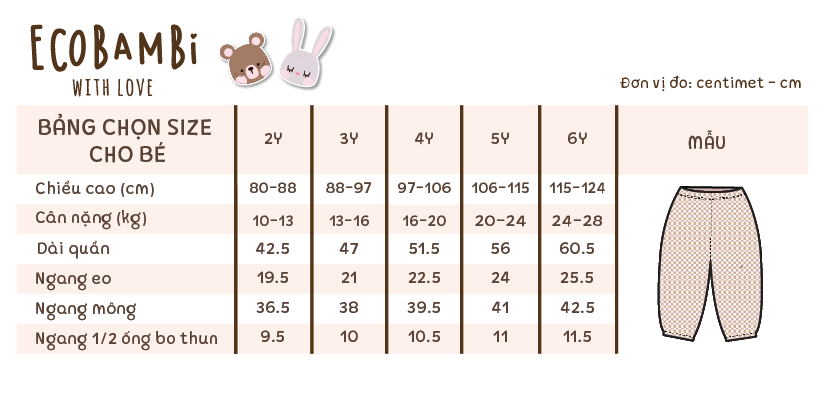 OUTLET - Quần sọc caro cotton Muslin phong cách Hàn Quốc có thể phối nhiều kiểu áo cho bé - BB-23BO023