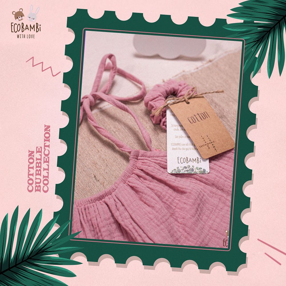 Jumpsuit Pinocchio cotton bubble