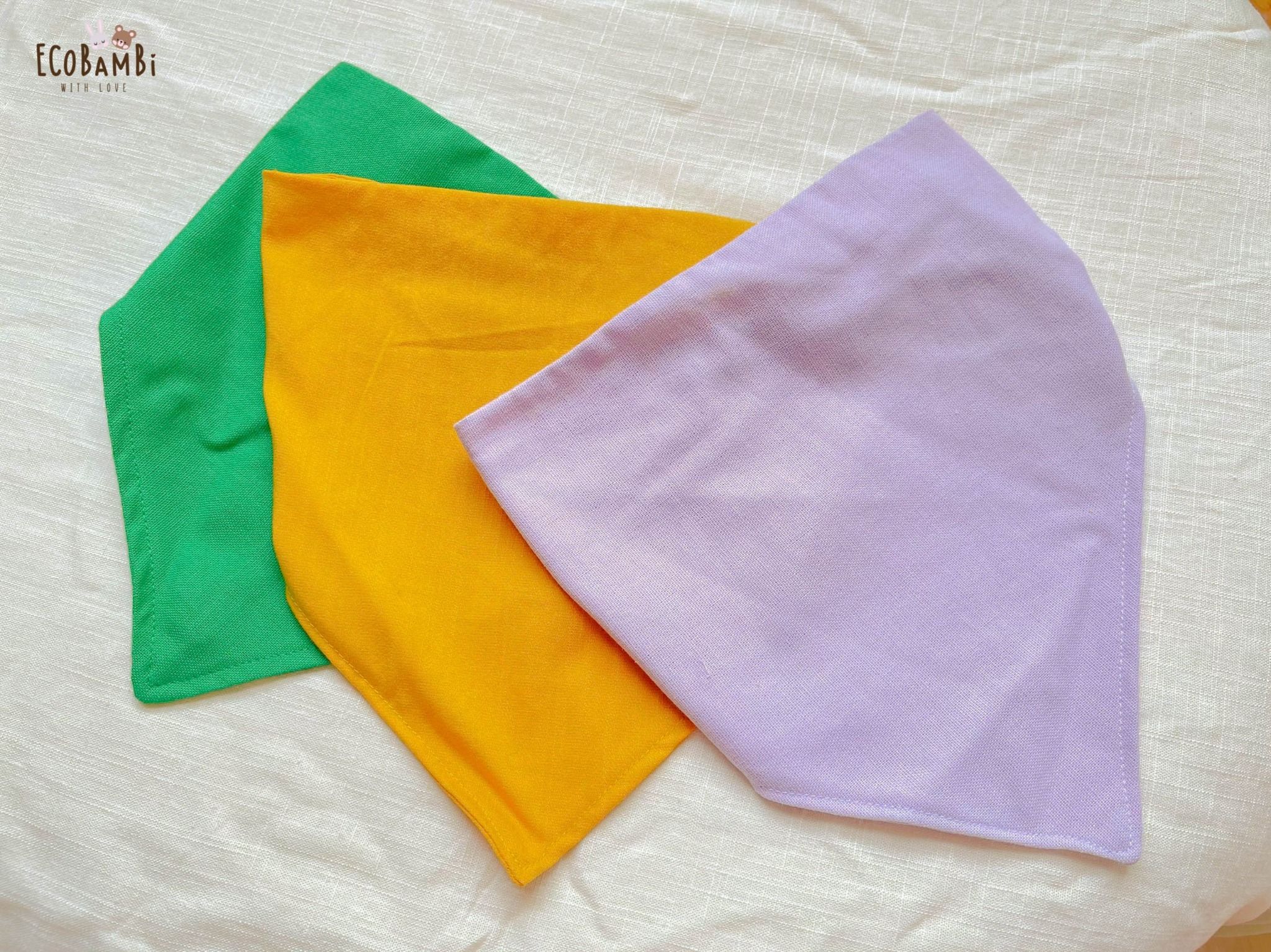 Khăn Bandana đội đầu, băng đô tóc cho bé, phụ kiện điểm nhấn set trang phục cho bé yêu - Ecobambi