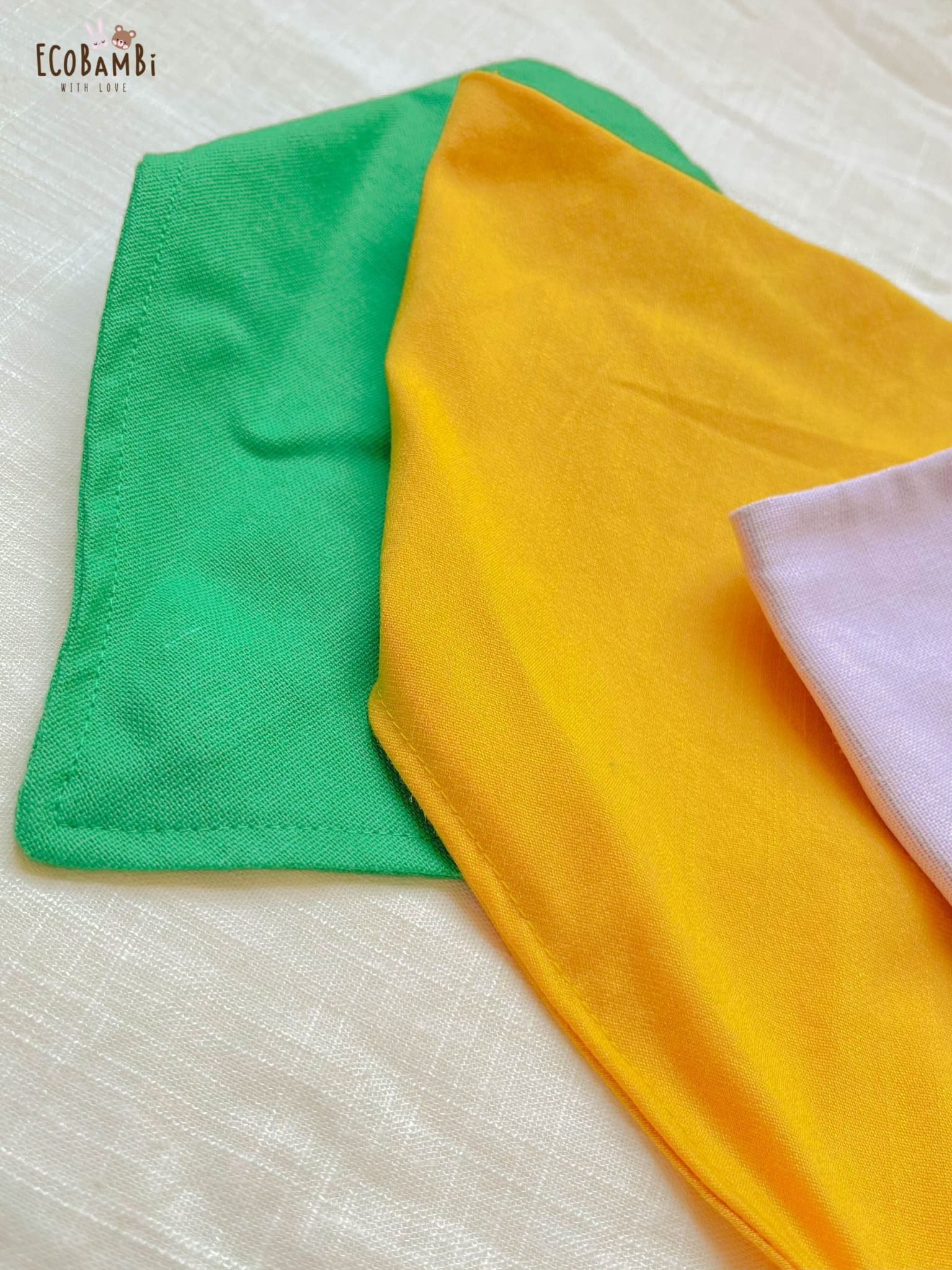 Khăn Bandana đội đầu, băng đô tóc cho bé, phụ kiện điểm nhấn set trang phục cho bé yêu - Ecobambi