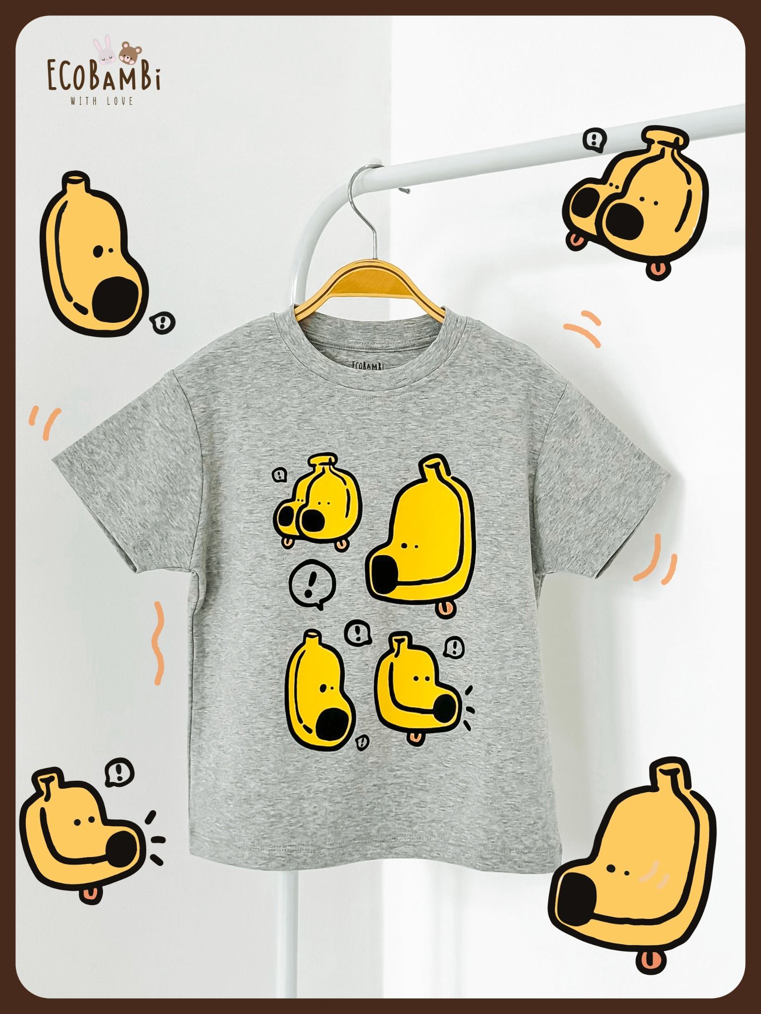 Áo thun cotton tay ngắn cho bé trai - 1077 - BB-23AOBT018
