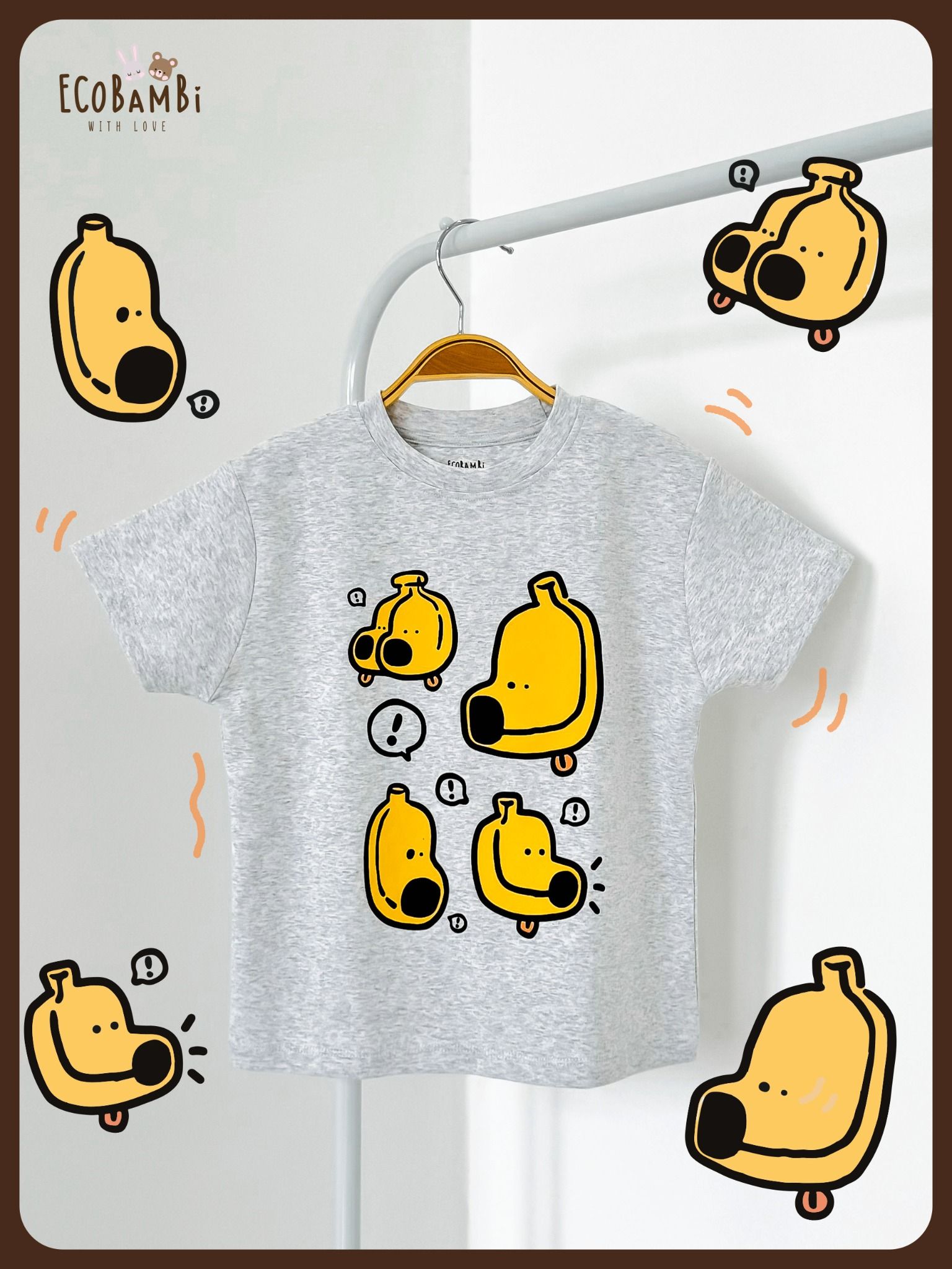 Áo thun cotton tay ngắn cho bé trai - 1077 - BB-23AOBT018