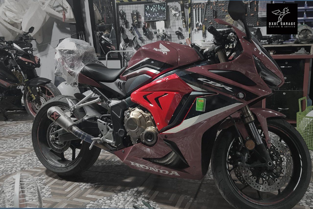 cánh gà cho honda CBR650 ( 2 sọc ) nhựa abs