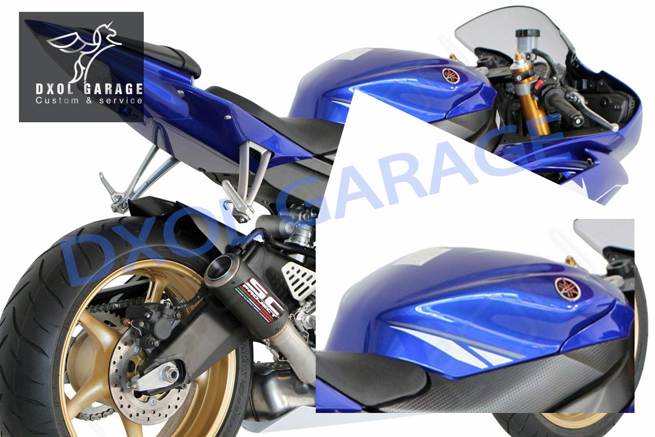 Ốp Bình xăng Yamaha R6 2008 > 2013