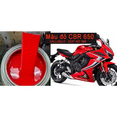  màu sơn đỏ CBR 650, cb650 2020 (1kg) 