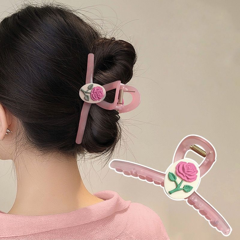 Kẹp Tóc Hoa Hồng