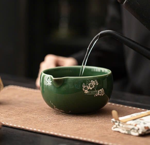 Set Pha Matcha Bông Mai
