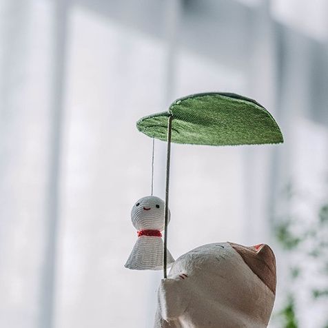 Tượng Mèo Teru Teru Bozu