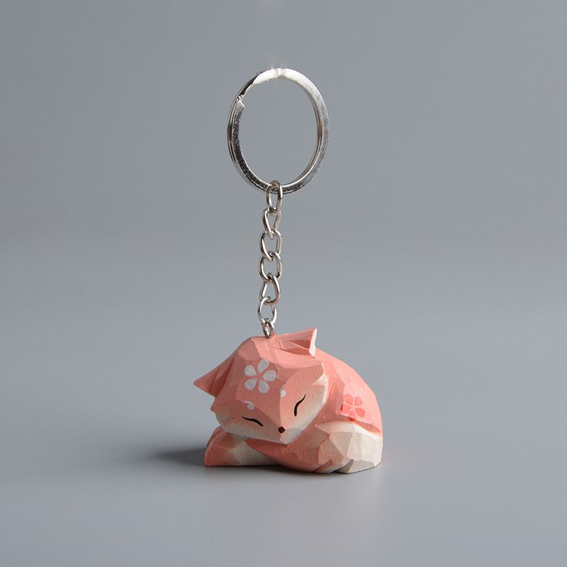 Móc Khóa Khắc Gỗ