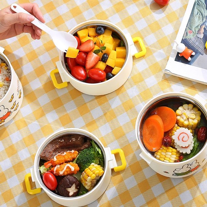 Hộp Cơm Hai Tầng Thỏ Miffy