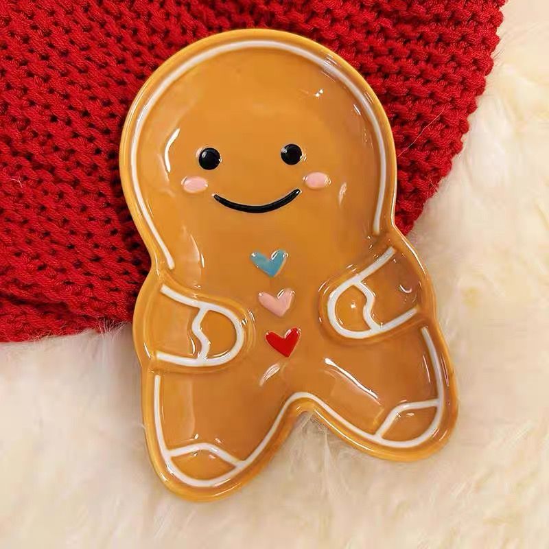 Đĩa Bánh Gừng Trái Tim