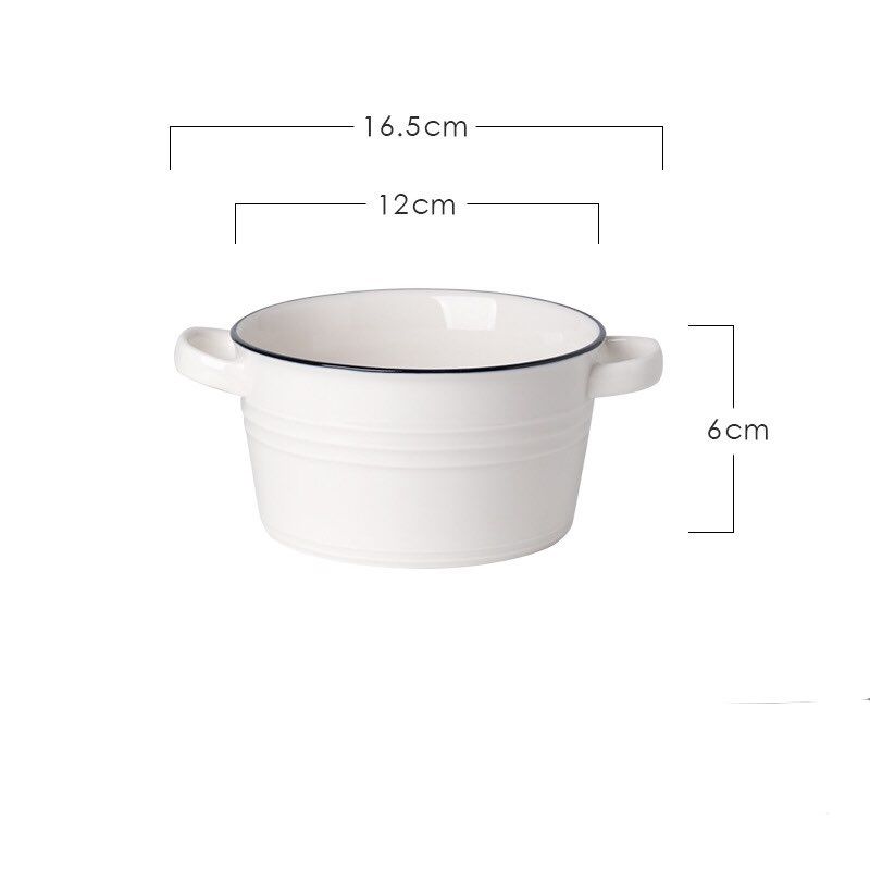 Nồi Sứ Viền Xanh