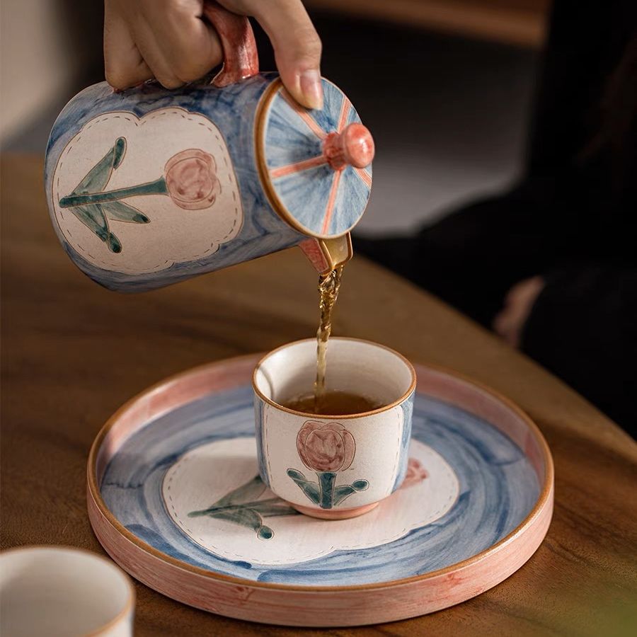 Set Trà Gốm Tulip
