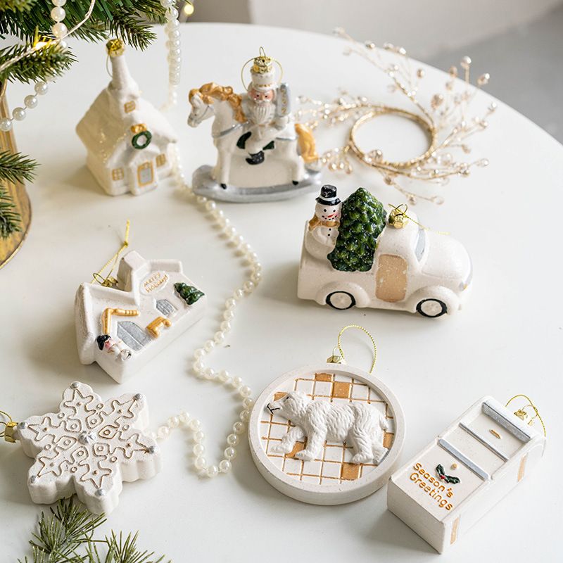 Treo Xmas Trắng