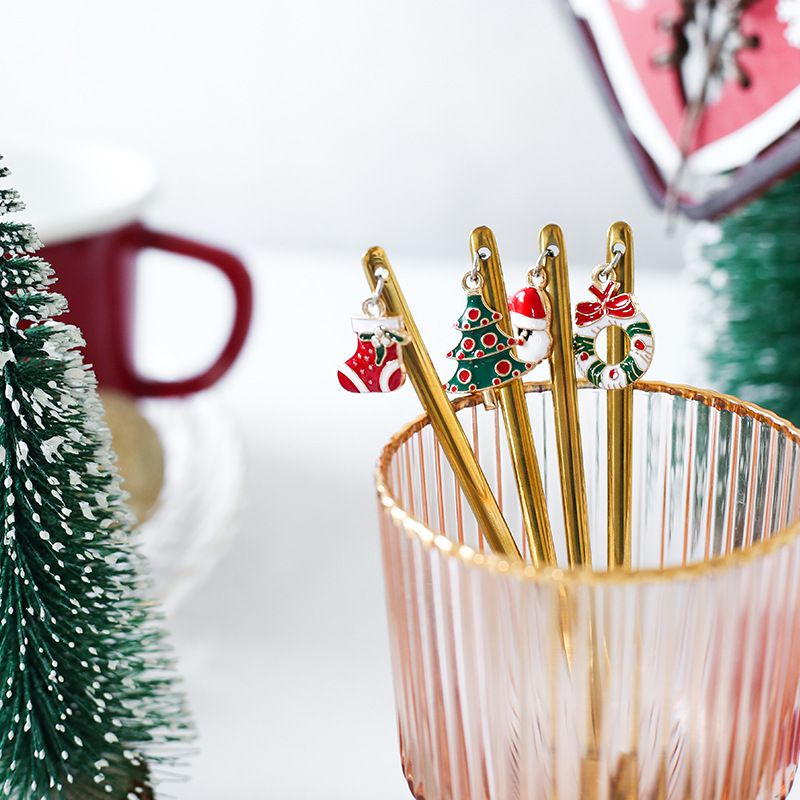 Set Thìa Gold Giáng Sinh Kèm Hộp
