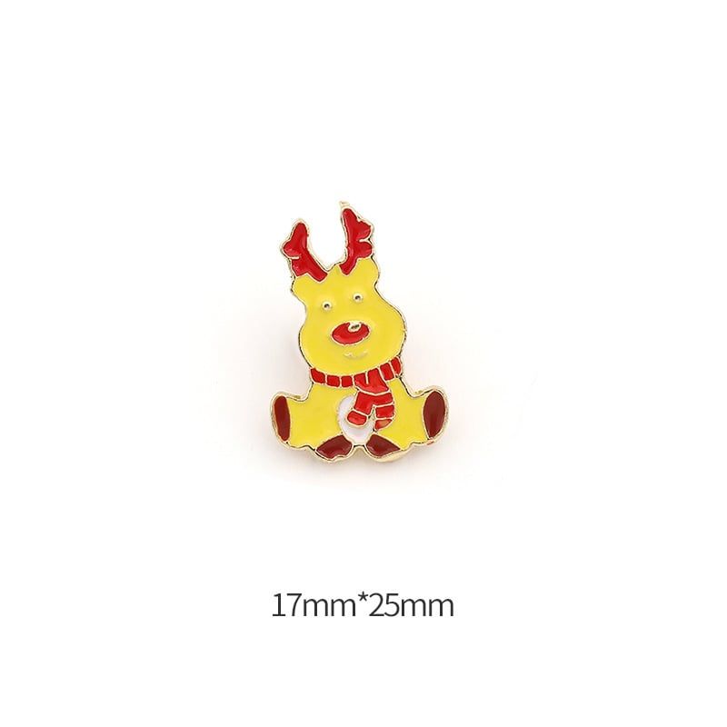 Pin Cài Xmas Viền Gold