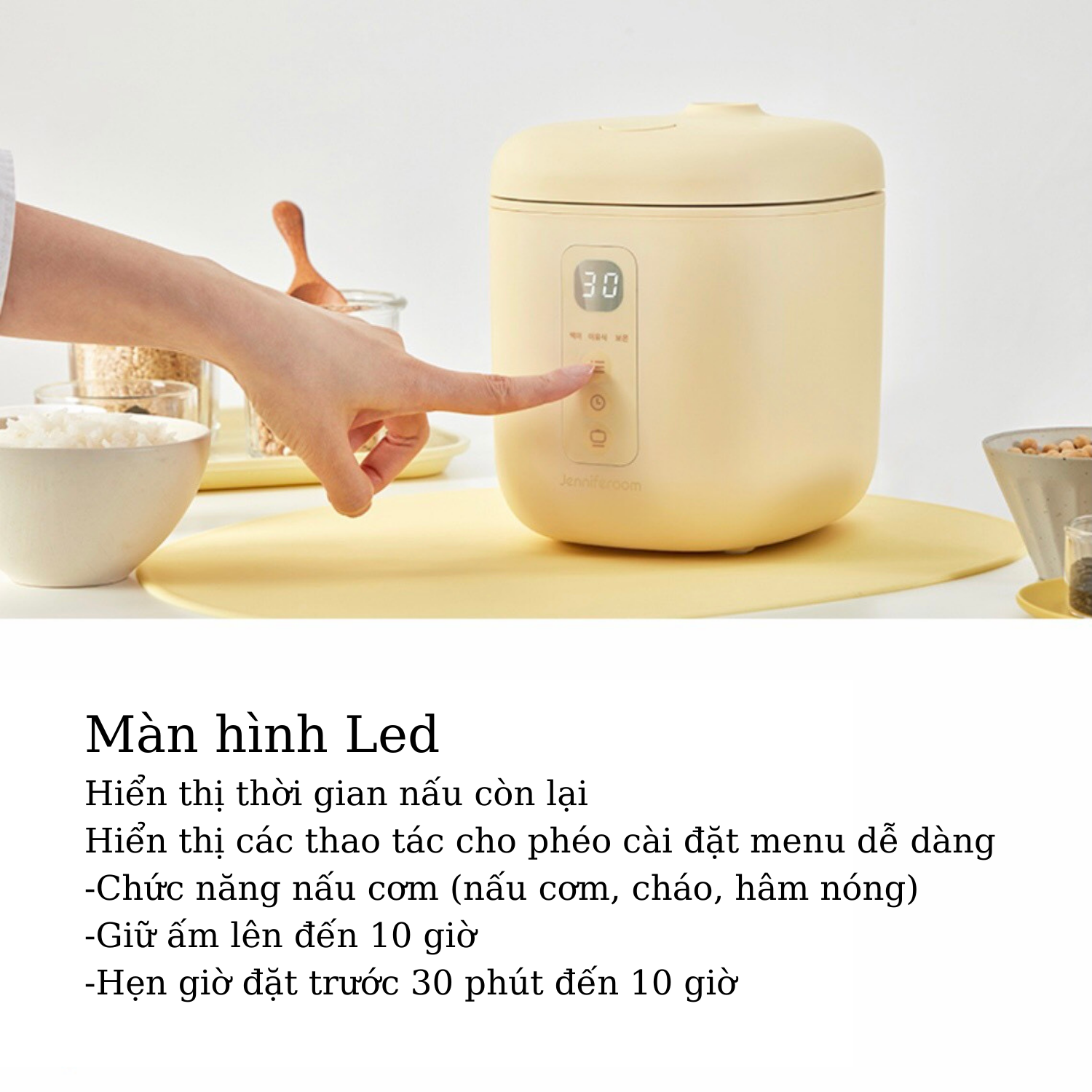 Nồi Cơm Điện Macaron Jenniferoom