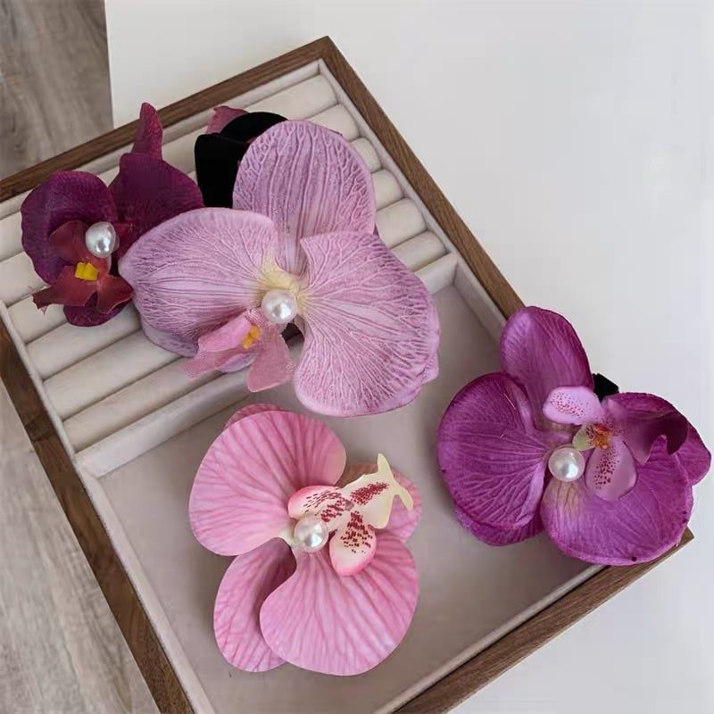 Kẹp Nhỏ Hoa Lan Hồ Điệp