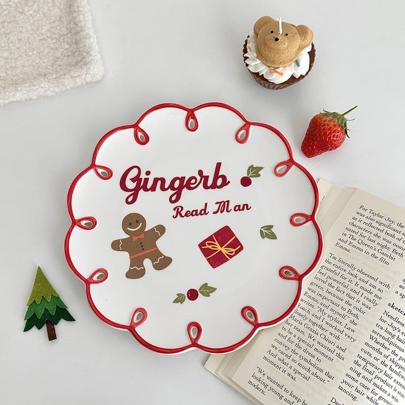 Cốc, Đĩa Gingerb Giáng Sinh