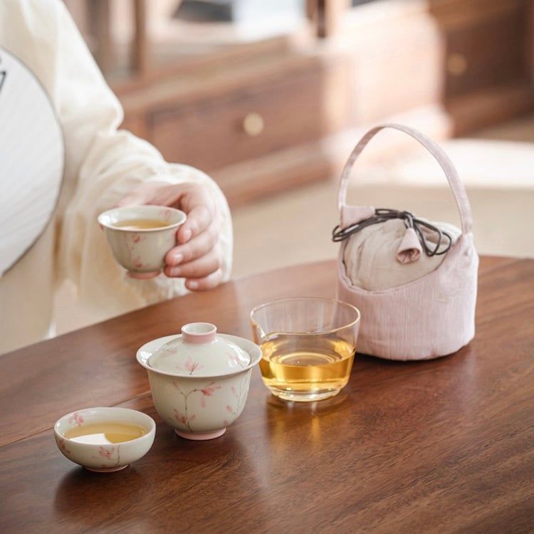 Bộ Trà Hoa Cánh Tiên