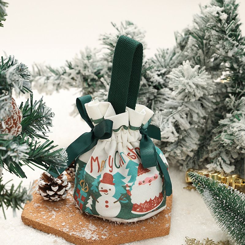 Túi Rút Vải Merry Christmas