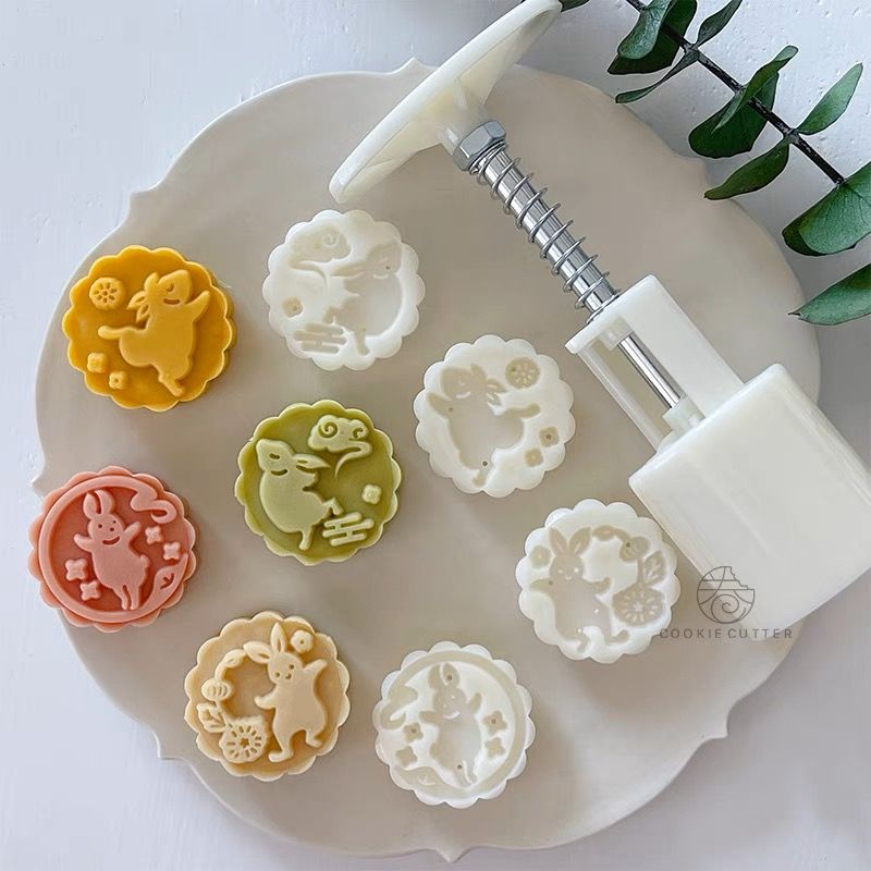 Khuôn Bánh Trung Thu Thỏ Ngọc